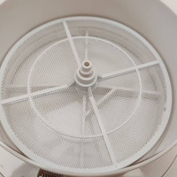 Diffuseur conique en plastique, grille de ventilation en plastique, moustiquaire moderne standard blanche, installation facile pour la ventilation CVC, décoration professionnelle et domestique