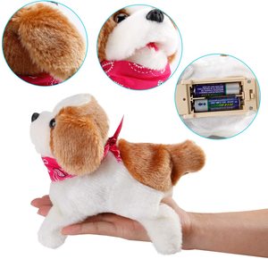 Giocattolo Interattivo Cucciolo Unisex, Cane Ribaltabile con Capriole, Cammina, Si Siede, Abbaia per 1-7 Anni, Realizzato in Plastica e Peluche - Product Image 4