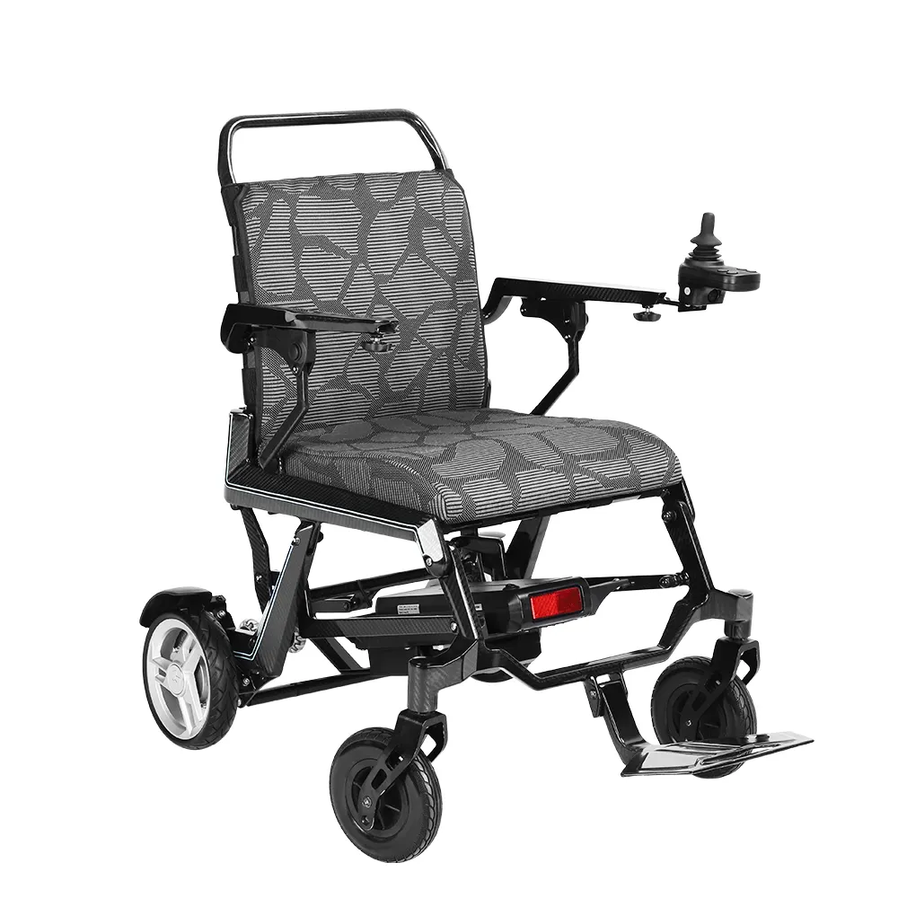 Nouvelle tendance 2023 13Kg Ultra léger fauteuil roulant pliable électrique Portable pliant fauteuil roulant électrique pour handicapés