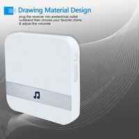 Timbre Inalámbrico Inteligente para Interiores con WiFi, CA 110-220V, Enchufe para EE. UU., UE, Reino Unido y Australia, Dingdong para Timbre EKEN V5/V6/V7/B30