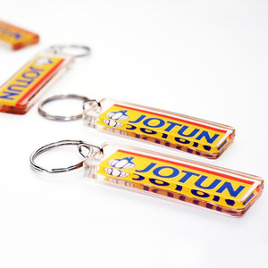 QR Code Logo <b>Custom</b> Design High Quality Low Cheap Hotel <b>Keychain</b> Motel Key Tag Acrylic <b>Keychain</b> - Product Image 6