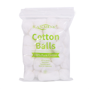 Boules de <span class=keywords><strong>coton</strong></span> médical blanches 100 % <span class=keywords><strong>coton</strong></span> biologique pur, fabrication en gros, OEM - Product Image 3