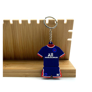 Llavero <span class=keywords><strong>de</strong></span> Goma con Diseño <span class=keywords><strong>de</strong></span> Camiseta <span class=keywords><strong>de</strong></span> Fútbol, Ecológico, con Mosquetón, para Aficionados al Fútbol, Souvenir <span class=keywords><strong>de</strong></span> Ronaldo <span class=keywords><strong>De</strong></span> <span class=keywords><strong>Bruyne</strong></span>, Venta al Por Mayor - Product Image 5