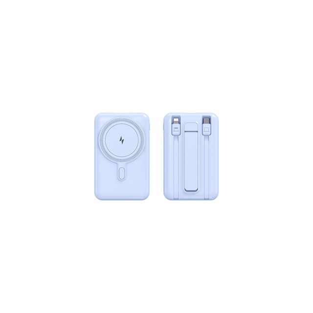 2026 Trending 10000mAh Magnetic Wireless External Battery Power Bank for iPhone Type-C Input 15W LI-Polymer Plug Included OEM