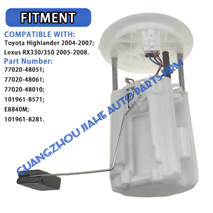 Modulo Pompa Carburante per Toyota Highlander LEXUS RX300 3300 CC 3.3L Harrier 77020-48051 77020-48061 77020-48010 101961-8571 - Product Image 2