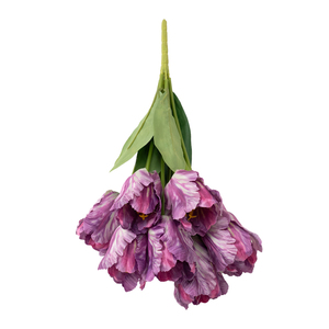 Flores Artificiales de Seda - Tulipanes de 9 Cabezas para Decoración de Ventanas y Escaparates, Arreglos Florales de Lujo - Product Image 6
