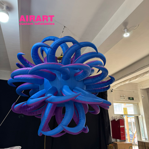 Bola <span class=keywords><strong>de</strong></span> Espinas Inflable <span class=keywords><strong>de</strong></span> 2m para Diseño <span class=keywords><strong>de</strong></span> Exhibición Comercial, Bola <span class=keywords><strong>de</strong></span> Tentáculos Abstracta Inflable Más Vendida - Product Image 2