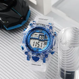 Đồng Hồ LED Inteligente Relojes Deportivos Đồng Hồ Kỹ Thuật Số Thể Thao Đa Năng Chống Nước Đeo Tay Cho Nam Đồng Hồ Báo Thức Hẹn Giờ