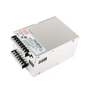 PSP-600-24 Mean Well Enclosed Switching Power Supply 20~ 26.4v 25A 600W with PFC and Parallel Function
