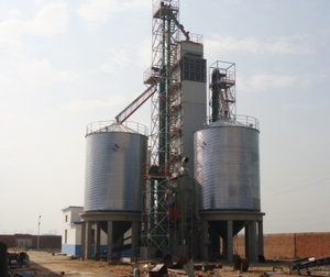 <span class=keywords><strong>Silo</strong></span> à céréales en acier galvanisé de 50T-5000T pour les fermes et les usines d'alimentation en Afrique |   Ensemble de vis pour trémie à fond plat - Product Image 6