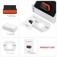 Escáner vgate Icar2 OBD2 de alta calidad Vgate Icar Bluetooth 3,0 para Windows/Android Auto ICAR 2 BT OBD lector de código herramienta de diagnóstico