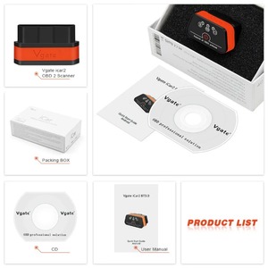 Chất lượng cao VGATE <span class=keywords><strong>icar2</strong></span> OBD2 máy quét VGATE iCar <span class=keywords><strong>Bluetooth</strong></span> 3.0 cho Windows/Android Auto iCar 2 BT OBD đọc mã chẩn đoán công cụ - Product Image 6
