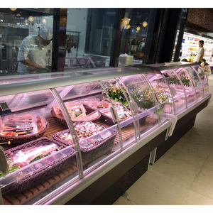 Réfrigérateur pratique commercial de refroidisseur d'affichage de charcuterie de magasin de viande à température unique pour l'usage de magasin - Product Image 2