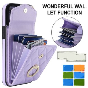 Poignet Longe Fil À Coudre Portefeuille Anneau Titulaire TPU PU Cuir Couverture de Téléphone Cas Pour <span class=keywords><strong>Iphone</strong></span> 7 8 X Xr Xs 11 12 13 14 15 16 Pro Max - Product Image 6