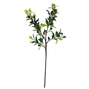 All'ingrosso piante finte verdi artificiali foglie di olivo foglie di <span class=keywords><strong>gelso</strong></span> per composizioni floreali - Product Image 1