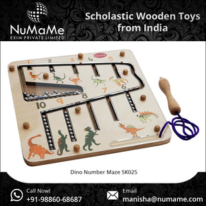 Amazon vend d'apprentissage jouets éducatifs en bois-Scolardino numérique labyrinthe jeu <span class=keywords><strong>de</strong></span> gommettes-en 2020 - Product Image 1
