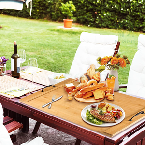 Couverture de poêle à nouilles Couverture supérieure de poêle en bambou - Product Image 6