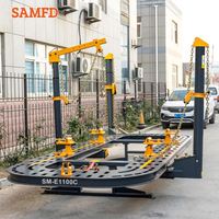SAMFD voiture banc châssis lisseur Auto carrosserie redressage Machine boutique voiture cadre Machine pour équipement de réparation de Collision
