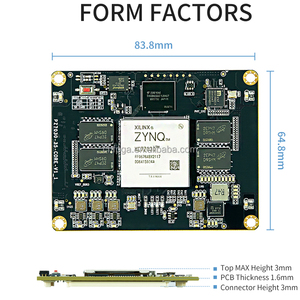 Carte d'apprentissage <span class=keywords><strong>fpga</strong></span> carte altera <span class=keywords><strong>fpga</strong></span> Puzhi som Xilinx SoC zynq 7000 XC7Z030 Système de qualité industrielle sur module - Product Image 4