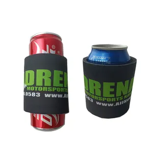 Neoprene beer can cooler slap can holder slap band slap wrap sleeve