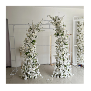 All'ingrosso verde decorazioni ad arco di nozze corno piante artificiali finte per la laurea festa della mamma del capodanno ristoranti - Product Image 4