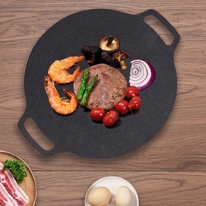Factory Hot Selling Outdoor Cookware Camping Cooking Accessories Cooking <strong>Fry</strong> <strong>Pan</strong> Aluminium Alloy Nonstick BBQ <strong>Grill</strong> <strong>Pan</strong> - Product Image 4