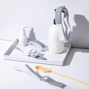 पुनः प्रयोज्य कपड़े विरोधी पर्ची लेगबैंड धारक कैथेटर लेग स्ट्रैप - Product Image 5