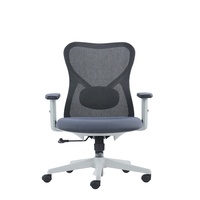 Chaise de bureau ergonomique pivotante de direction à dossier mi-haut en maille avec soutien lombaire, confortable et de haute qualité – Offre spéciale