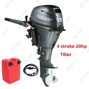 CE approved 24L fuel tank 20HP Short/long Shaft Boat outboard motor manual/electric start Boat Engines