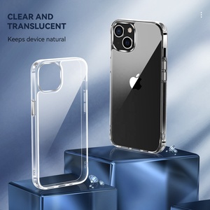 Wholesale Clear Acrylic Plastic Phone Case For iPhone 14 Pro Max Custom PC TPU Phone Cover For iPhone Transparent Case Printing