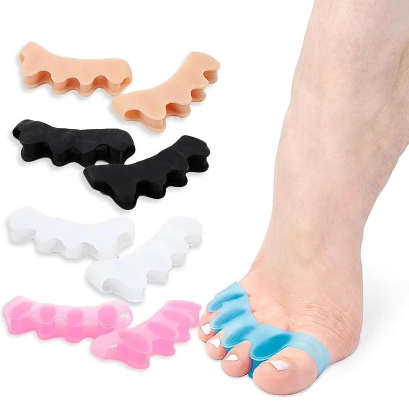 OEM High Quality Fashion Silicone Toe Separator Supplier Correct Custom Color Durable Big Toe Separator