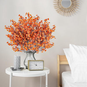 <span class=keywords><strong>Fleurs</strong></span> artificielles en soie naturelle, branche de gypsophile faite à la main, 48 cm, pour centre de table de mariage, bouquet, photographie - Product Image 2