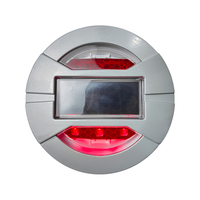 Marqueur routier solaire à capacité de charge de 30 tonnes, en aluminium intégré, étanche IP68, avec écran LED et réflecteur de grade diamant pour la circulation