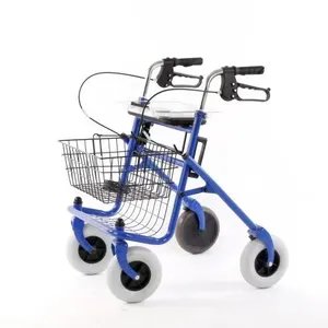 Scooter alışveriş sepeti yaşlı manuel alışveriş sepeti kolay taşınabilir ve hafif silindir ve yürüteç yaşlı için-BZ-SC-02