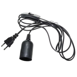 <span class=keywords><strong>Fil</strong></span> électrique bricolage personnalisé de vente chaude avec interrupteur de support de <span class=keywords><strong>lampe</strong></span> E27 et ensemble d'assemblage de prise <span class=keywords><strong>pour</strong></span> suspension - Product Image 2