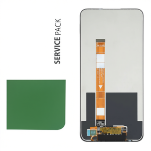Schermo LCD Touch Screen Originale per Oppo A53s Senza Cornice, Confezione Servizio, Nero - Product Image 2