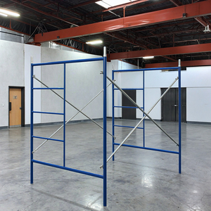 Heavy Duty Steel Frame <strong>Scaffolding</strong> with Quick <strong>Lock</strong> Mechanism for Roofing Painting Repair Jobs Exterior Workshop Outdoor Settings - Product Image 6