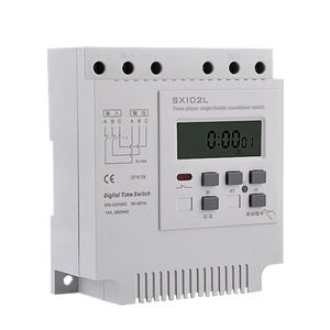 SX102L Temporizador de ciclo inteligente Bomba de agua Controlador de tiempo del motor <span class=keywords><strong>Interruptor</strong></span> de Cuenta Regresiva trifásico único doble con corriente máxima de 16A - Product Image 3