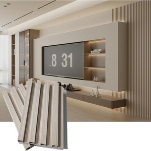 Fabrieks prijs wandpanelen WPC binnen decoratieve wandpanelen WPC wandpaneel interieur - Product Image 2