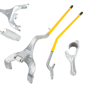 Outil manuel de montage/démontage de pneus en acier 17,5'-24,5" pour pneus tubeless, outil de démontage de pneus de véhicule - Product Image 4