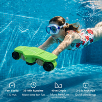 Scooter sous-marin étanche, portable, 5200MAH, vitesse réglable, scooter électrique sous-marin, Jet Sea Bob pour la plongée sous-marine