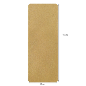 Tapete de Yoga Portátil, Insonorizado, Antideslizante, Absorbente de Sudor, de Corcho Natural de Alta Calidad, Dinámico y Absorbente de Impactos, de 5 mm - Product Image 2