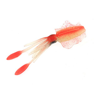 Señuelo suave de pesca, 7g, 100mm, luminoso/UV, plantilla de Calamar, pulpo, Calamar, para pesca en el mar - Product Image 5