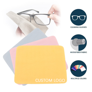 Paño de Microfibra de Gamuza Personalizado al por Mayor para Limpieza de Lentes de Gafas, Paño Suave para Limpiar Lentes con Empaque de Bolsa OPP Separada - Product Image 5