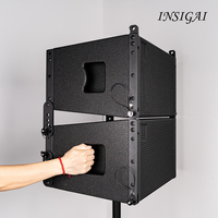 Haut-parleur DSP Dual 10 pouces Super Bass Subwoofer Ensemble de haut-parleurs Line Array professionnels Système de haut-parleurs Line Array à scène active