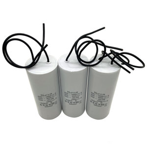 ตัวเก็บประจุมอเตอร์ <span class=keywords><strong>CBB60</strong></span> AC พร้อมสายไฟที่ใช้ในปั๊มและเครื่องซักผ้า - Product Image 4