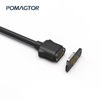Cable de Datos Médico con Conector Magnético de 14 Pines Pogo Pin