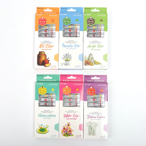 Keep Smiling Factory Supply Art Supplies Environmentally Aluminum Tube Non-Toxic 12 Colors 6ml Non-Toxic <span class=keywords><strong>Gouache</strong></span> Paint Set - Product Image 3
