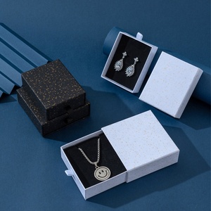 Boutique Necklace Drawer Case | Portable Embossed Sliding Box | Quality Support - Product Image 1