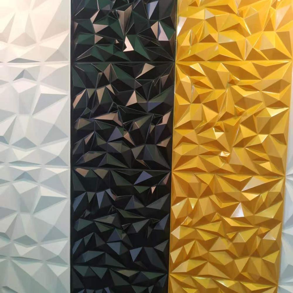 China Factory Indoor Panel De Pared 3D Wall Panel Wallpaper Wall Coatings Home Decoration 3d pvc wall panel